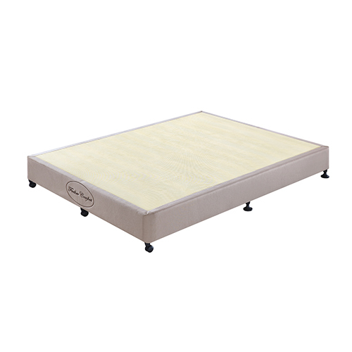 Mattress Base Ensemble Solid Wooden Slat with Removable Cover