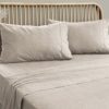 Embre Linen Look Washed Cotton SHEET SET – KING