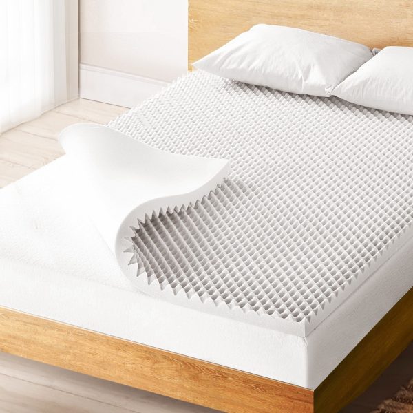 Bedding Mattress Topper Egg Crate Foam Toppers Bed Protector Underlay