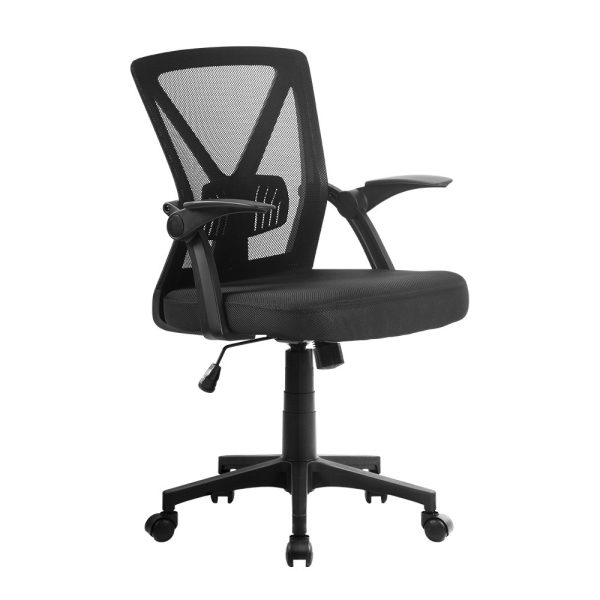 Gaming Office Chair Mesh Computer Chairs Swivel Executive Mid Back Black