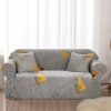 1-Seater Geometric Print Sofa Cover Couch Protector High Stretch Lounge Slipcover Home Decor