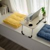 Yellow Square Cushion Soft Leaning Plush Backrest Throw Seat Pillow Home Office Decor