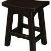 Tokyo Timber Stool H 48 cm (Chocolate)