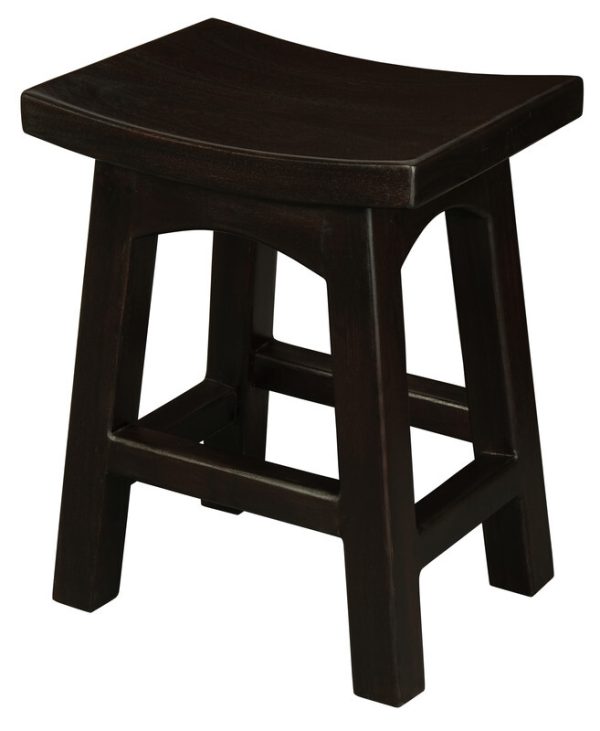 Tokyo Timber Stool H 48 cm (Chocolate)