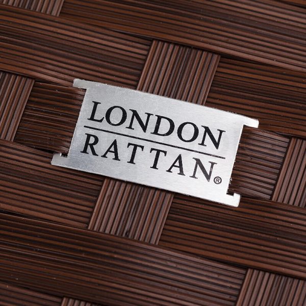 LONDON RATTAN 1pc Sofa Outdoor Furniture Wicker Lounge Corner Garden Chair