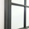 Window Style Mirror – Black Rectangle 100cm x 200cm