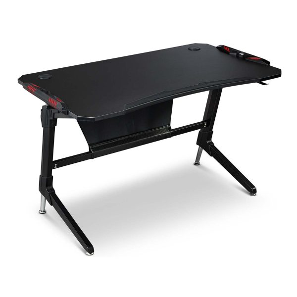 Unigamer RGB Gaming Desk in Black
