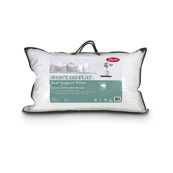 Easyrest Won’t Go Flat Dual Support Standard Pillow 48 x 73 cm