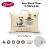 Easyrest Wool Blend Standard Pillow in Fabric Bag 47 x 72 + 20 cm