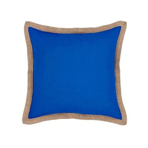 J Elliot Home Hampton Linen Filled Cushion 50 x 50 cm Blue