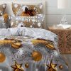 Christmas Gift Double Size Quilt/Doona/Duvet Cover Set