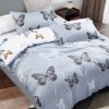 Butterfly King Size Quilt/Doona/Duvet Cover Set