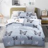 Butterfly King Size Quilt/Doona/Duvet Cover Set