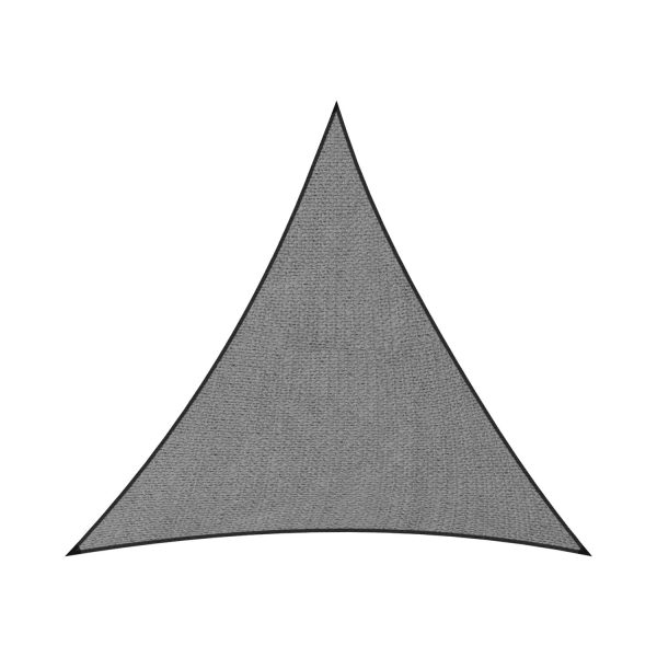 Wallaroo Outdoor Sun Shade Sail Canopy Grey Triangle