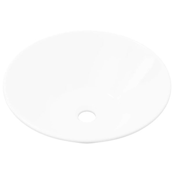 Bathroom Porcelain Ceramic Sink Art Basin Bowl – White