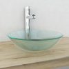 Basin Tempered Glass 42 cm – Frosted