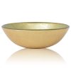 Basin Tempered Glass 42 cm – Gold