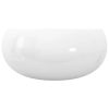 Basin Round Ceramic 40×15 cm – White