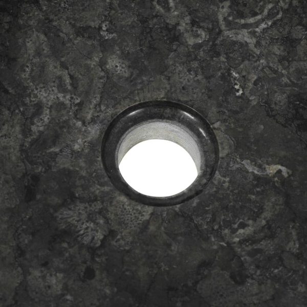 Sink 40×12 cm Marble – Black