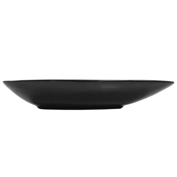 Basin Ceramic Triangle 645x455x115 mm – Black