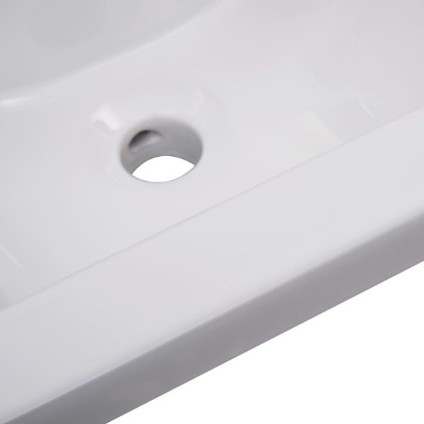 Built-in Basin Ceramic White – 42x39x18 cm