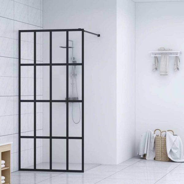 Walk-in Shower Screen Clear Tempered Glass