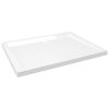 Rectangular ABS Shower Base Tray – 70×90 cm, White