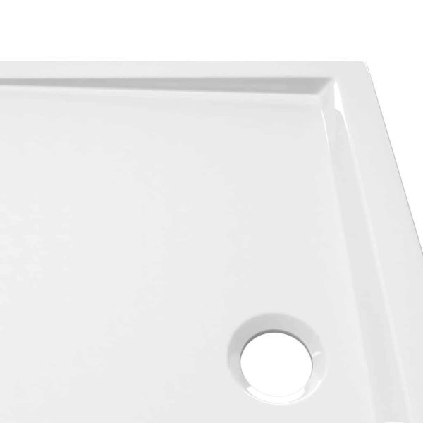 Rectangular ABS Shower Base Tray – 70×90 cm, White