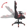 Reclining Office Racing Chair Artificial Leather – Red
