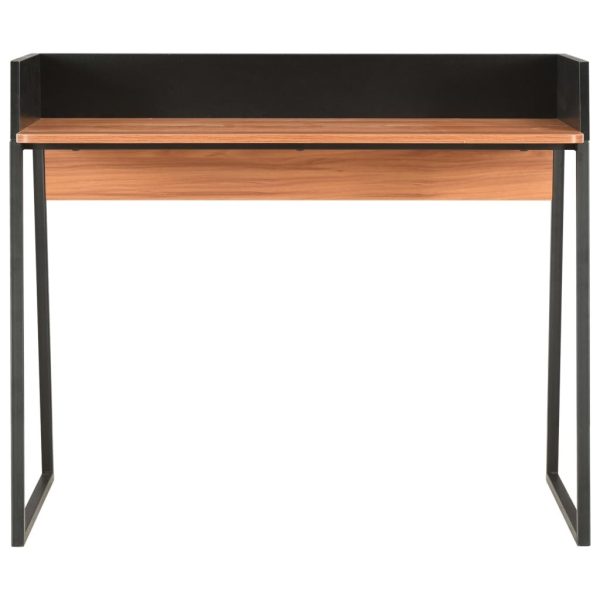 Desk and 90x60x88 cm – Black and Brown