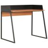Desk and 90x60x88 cm – Black and Brown