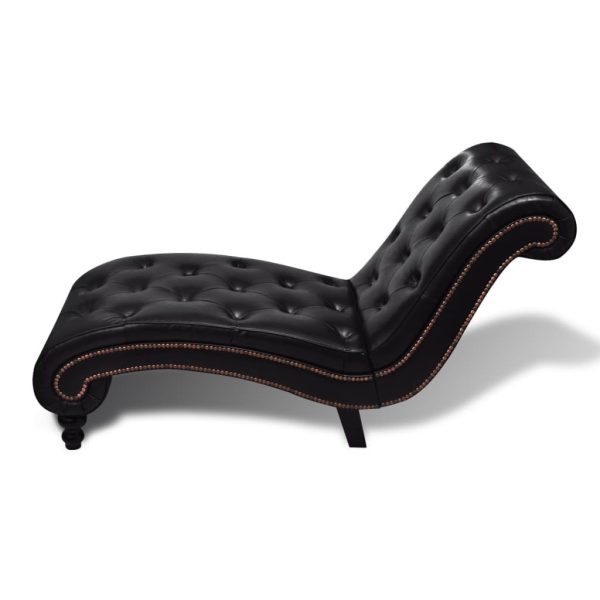 Chaise Longue Faux Leather