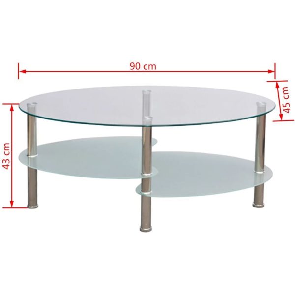 Coffee Table with Exclusive Design – White