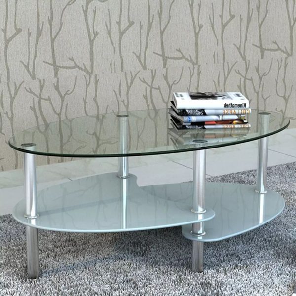 Coffee Table with Exclusive Design – White