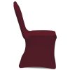 Chair Cover Stretch – Burgundy, 6