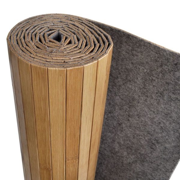 Cooper Room Divider Bamboo 250×165 cm – Brown