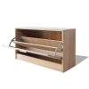 Shoe Storage Bench 80x24x45 cm – Oak