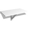 Folding Wall Table 100×60 cm – White