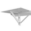 Folding Wall Table 100×60 cm – White