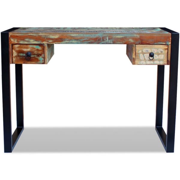Desk – MULTICOLOUR, Solid Reclaimed Wood