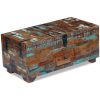 Coffee Table Box Chest Solid Reclaimed Wood 80x40x35 cm – MULTICOLOUR