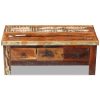 Coffee Table Drawers Solid Reclaimed Wood 90x45x35 cm – MULTICOLOUR