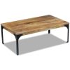 Coffee Table 100x60x35 cm – Brown, Solid Mango Wood