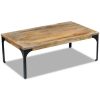 Coffee Table 100x60x35 cm – Brown, Solid Mango Wood