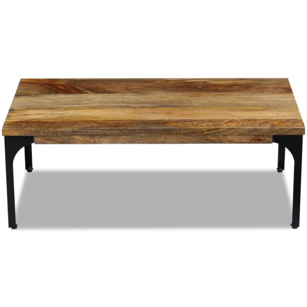 Coffee Table 100x60x35 cm – Brown, Solid Mango Wood