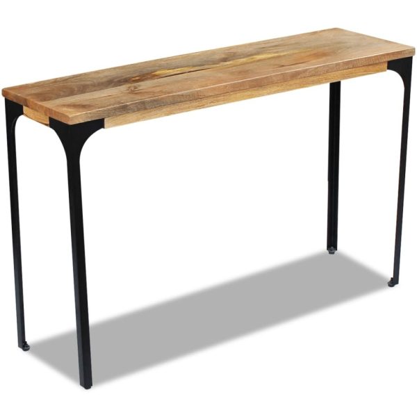 Console Table Mango Wood 120x35x76 cm – Brown