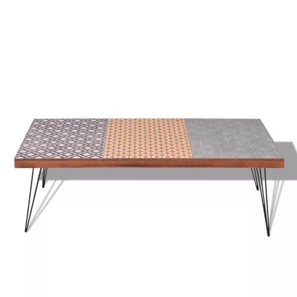 Coffee Table 120x60x38 cm – Brown