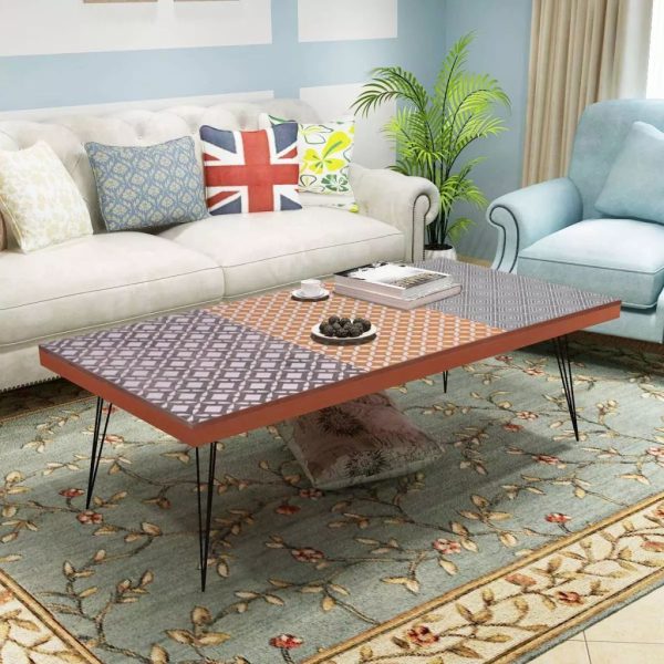 Coffee Table 120x60x38 cm – Brown