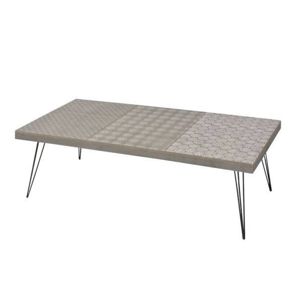 Coffee Table 120x60x38 cm – Grey