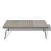 Coffee Table 120x60x38 cm – Grey